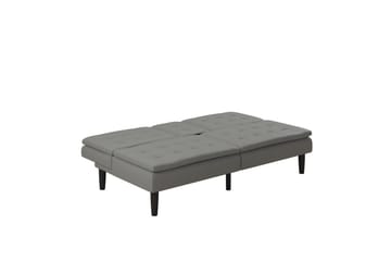 Bäddsoffa Maine Grått tyg - Grått tyg - Möbler - Soffa - Bäddsoffa - 3 sits bäddsoffa