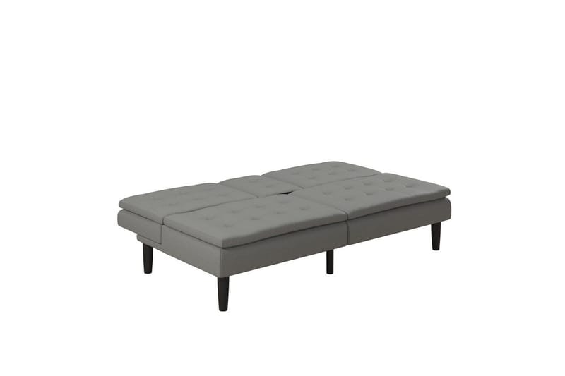 Bäddsoffa Maine Grått tyg - Grått tyg - Möbler - Soffa - Bäddsoffa - 3 sits bäddsoffa