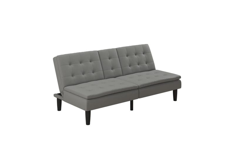 Bäddsoffa Maine Grått tyg - Grått tyg - Möbler - Soffa - Bäddsoffa - 3 sits bäddsoffa