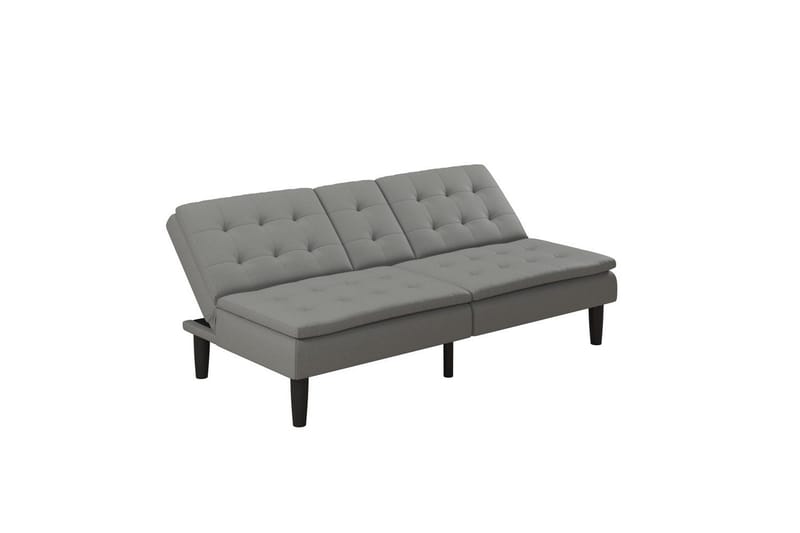 Bäddsoffa Maine Grått tyg - Grått tyg - Möbler - Soffa - Bäddsoffa - 3 sits bäddsoffa