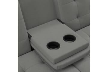 Bäddsoffa Maine Grått tyg - Grått tyg - Möbler - Soffa - Bäddsoffa - 3 sits bäddsoffa