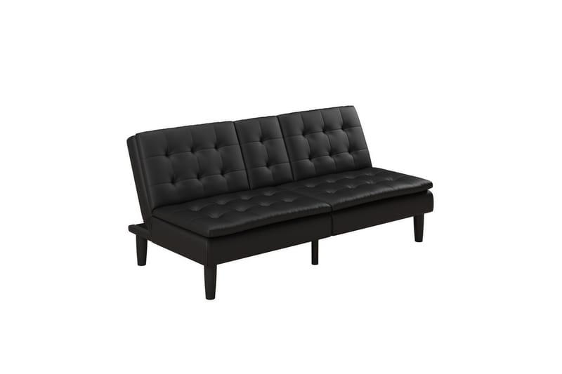Bäddsoffa Maine Svart - Svart - Möbler - Soffa - Bäddsoffa - 3 sits bäddsoffa