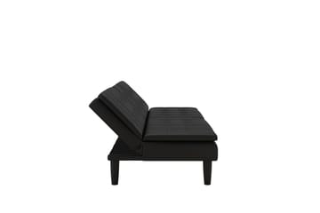 Bäddsoffa Maine Svart - Svart - Möbler - Soffa - Bäddsoffa - 3 sits bäddsoffa