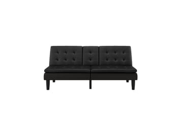 Bäddsoffa Maine Svart - Svart - Möbler - Soffa - Bäddsoffa - 3 sits bäddsoffa