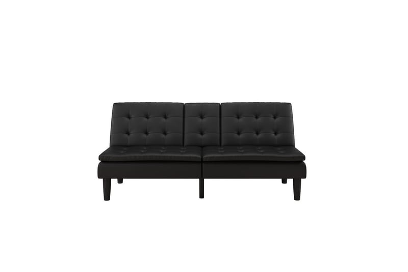 Bäddsoffa Maine Svart - Svart - Möbler - Soffa - Bäddsoffa - 3 sits bäddsoffa