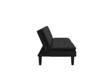 Bäddsoffa Maine Svart - Svart - Möbler - Soffa - Bäddsoffa - 3 sits bäddsoffa