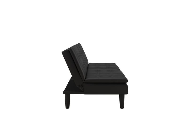 Bäddsoffa Maine Svart - Svart - Möbler - Soffa - Bäddsoffa - 3 sits bäddsoffa