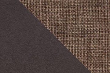 Bäddsoffa med schäslong - Brun - Möbler - Soffa - Bäddsoffa - Bäddsoffa längsbäddad