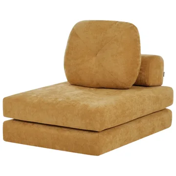 Bäddsoffa Olden - Senapsgul - Möbler - Soffa - Bäddsoffa - Framåtbäddad bäddsoffa