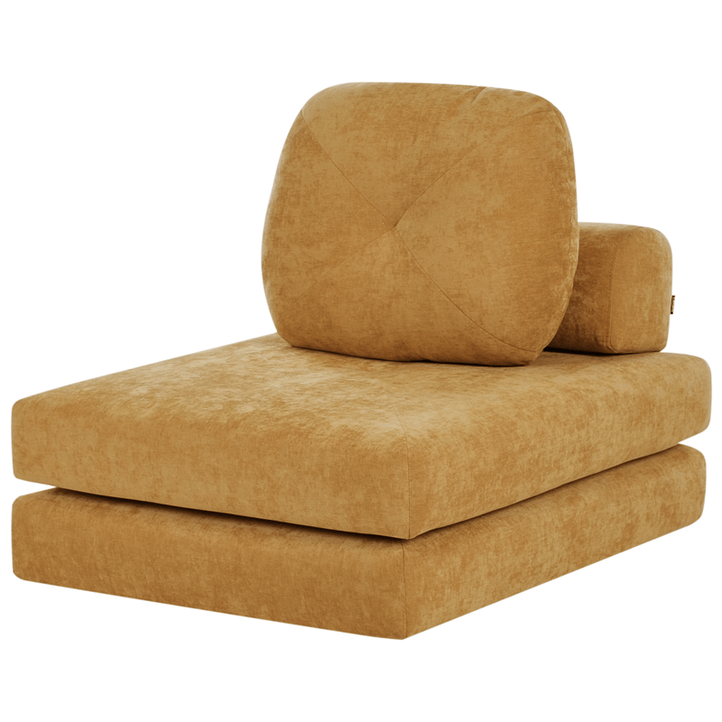 Bäddsoffa Olden - Senapsgul - Möbler - Soffa - Bäddsoffa - Framåtbäddad bäddsoffa
