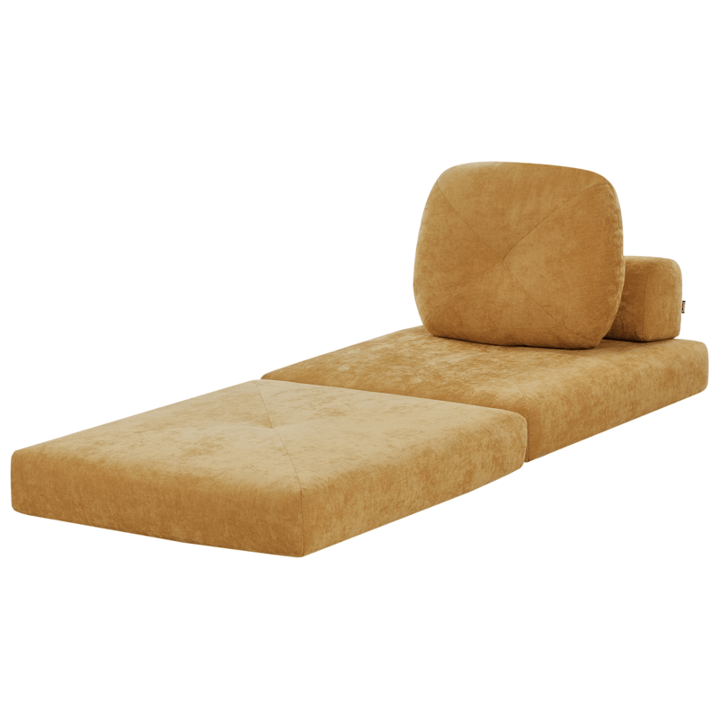 Bäddsoffa Olden - Senapsgul - Möbler - Soffa - Bäddsoffa - Framåtbäddad bäddsoffa