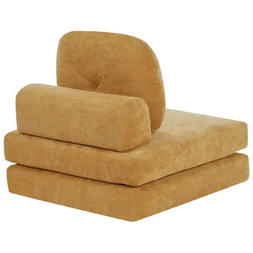 Bäddsoffa Olden - Senapsgul - Möbler - Soffa - Bäddsoffa - Framåtbäddad bäddsoffa