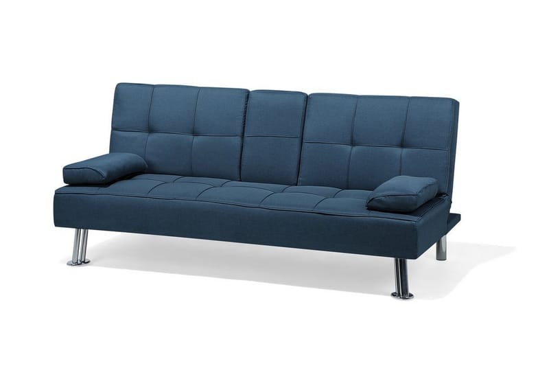 Bäddsoffa Roxen 168 cm - Blå - Möbler - Soffa - Bäddsoffa - Bäddsoffa längsbäddad