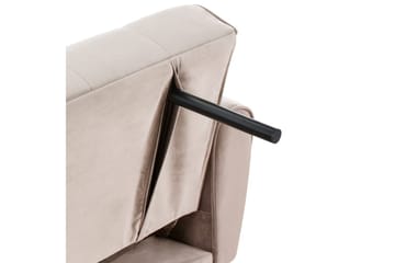 Bäddsoffa Selnes - Beige, koppar - Möbler - Soffa - Bäddsoffa - 3 sits bäddsoffa