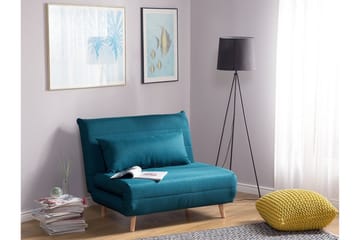 Bäddsoffa Setten 104 cm - Blå - Möbler - Soffa - Bäddsoffa - Bäddsoffa längsbäddad