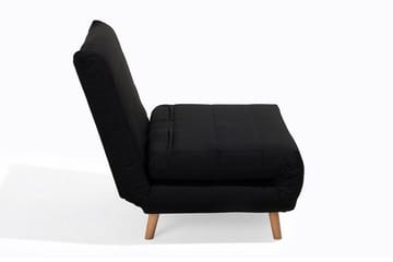 Bäddsoffa Setten 104 cm - Svart - Möbler - Soffa - Bäddsoffa - Bäddsoffa längsbäddad