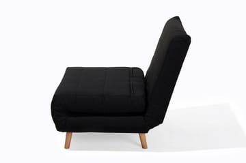 Bäddsoffa Setten 104 cm - Svart - Möbler - Soffa - Bäddsoffa - Bäddsoffa längsbäddad