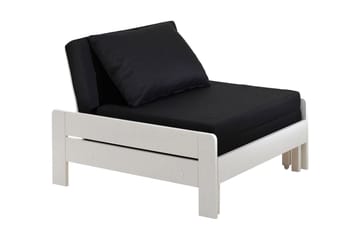 Bäddsoffa Snurreste - Vit - Möbler - Soffa - Bäddsoffa - Framåtbäddad bäddsoffa