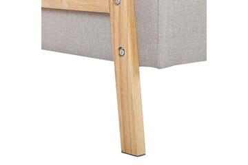 Bäddsoffa Tjorn - Beige, ljust trä, 185x110 cm - Möbler - Soffa - Bäddsoffa - 3 sits bäddsoffa