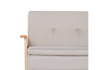 Bäddsoffa Tjorn - Beige, ljust trä, 185x110 cm - Möbler - Soffa - Bäddsoffa - 3 sits bäddsoffa