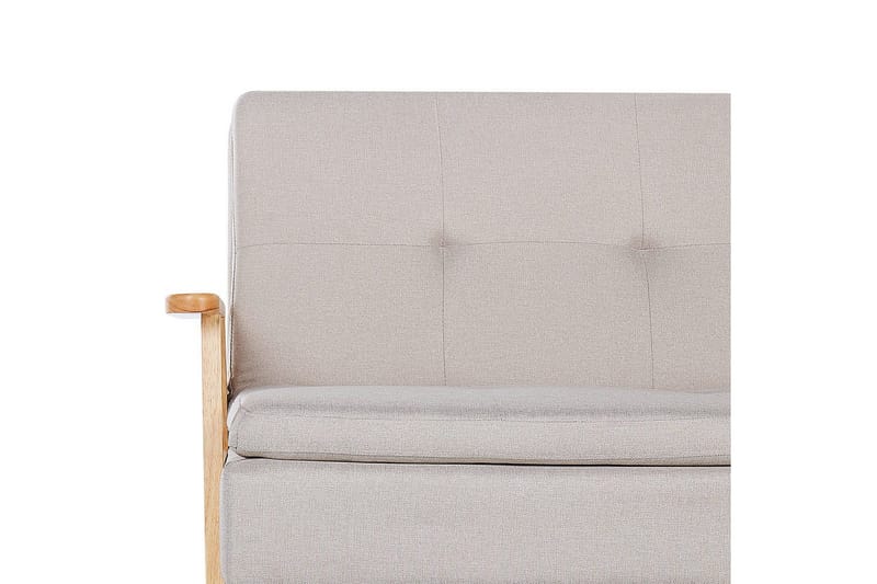 Bäddsoffa Tjorn - Beige, ljust trä, 185x110 cm - Möbler - Soffa - Bäddsoffa - 3 sits bäddsoffa