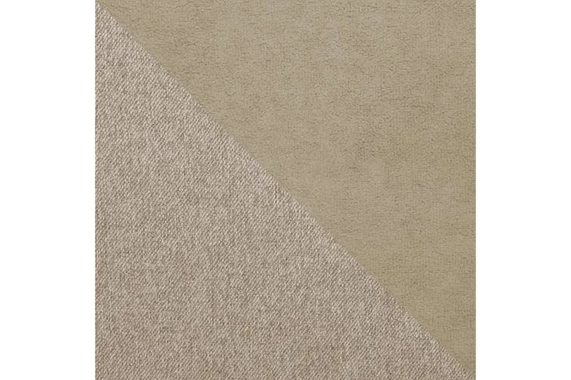 Alvared 4-sits Bäddsoffa med Dubbeldivan med Förvaring - Sammet/Beige - Möbler - Soffa - Bäddsoffa - U bäddsoffa