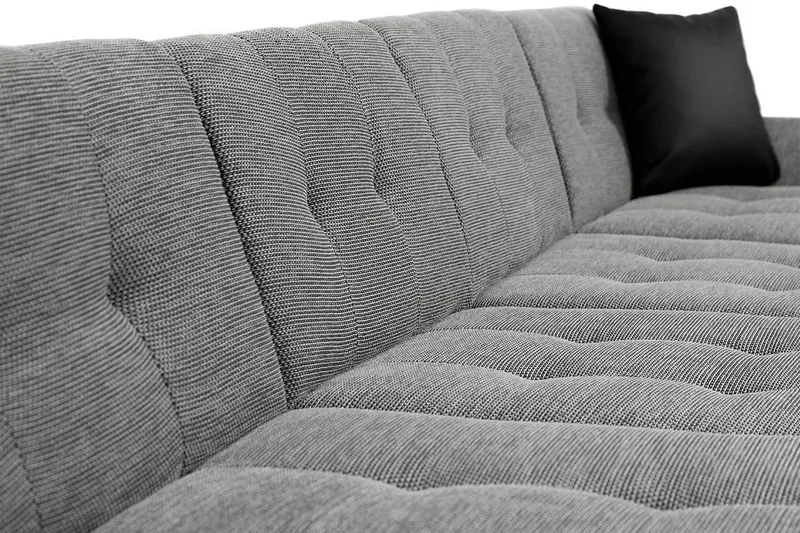 Dewitt 3-sits Bäddsoffa - Grå - Möbler - Soffa - Bäddsoffa - U bäddsoffa