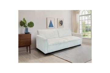 Bäddsoffa utan divan & schäslong Loft24 Bäddsoffa Loft24 Alicia White Manchester - Möbler - Soffa - Bäddsoffa - 3 sits bäddsoffa