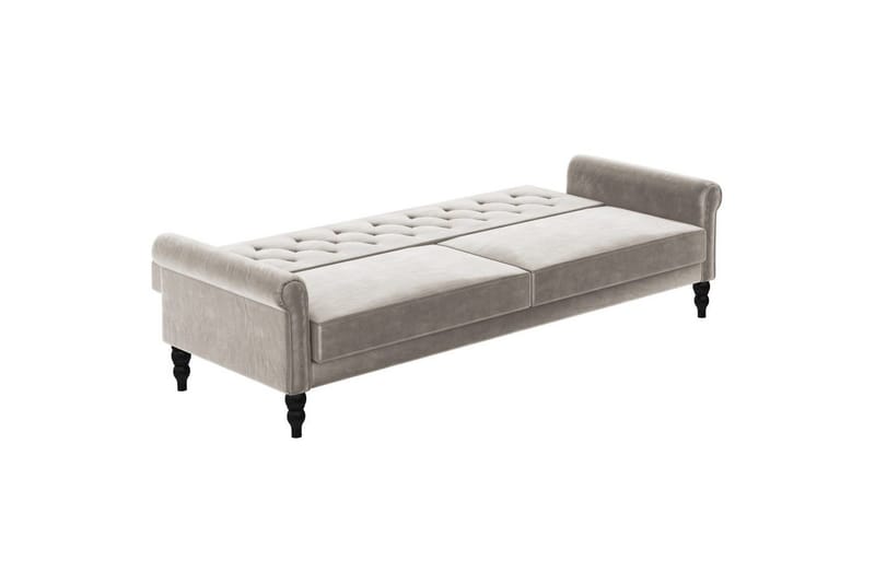 Bäddsoffa utan divan & schäslong Loft24 Tyne Bäddsoffa 3-sits Beige - Möbler - Soffa - Bäddsoffa - 3 sits bäddsoffa