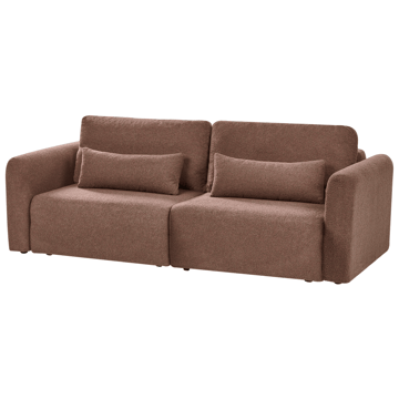 Bäddsoffa Vaxholm - Brun - Möbler - Soffa - Bäddsoffa - 3 sits bäddsoffa