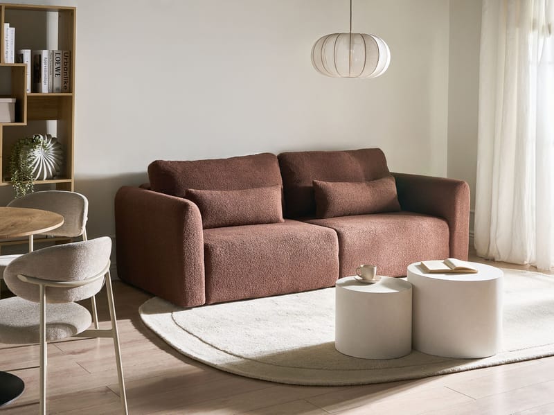 Bäddsoffa Vaxholm - Brun - Möbler - Soffa - Bäddsoffa - 3 sits bäddsoffa
