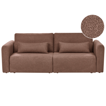 Bäddsoffa Vaxholm - Brun - Möbler - Soffa - Bäddsoffa - 3 sits bäddsoffa
