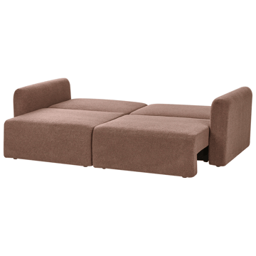 Bäddsoffa Vaxholm - Brun - Möbler - Soffa - Bäddsoffa - 3 sits bäddsoffa