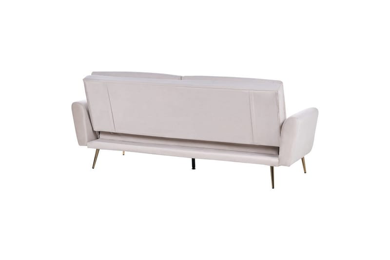 Bäddsoffa Vettre - Beige, guld - Möbler - Soffa - Bäddsoffa - 3 sits bäddsoffa
