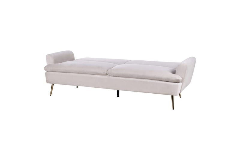 Bäddsoffa Vettre - Beige, guld - Möbler - Soffa - Bäddsoffa - 3 sits bäddsoffa