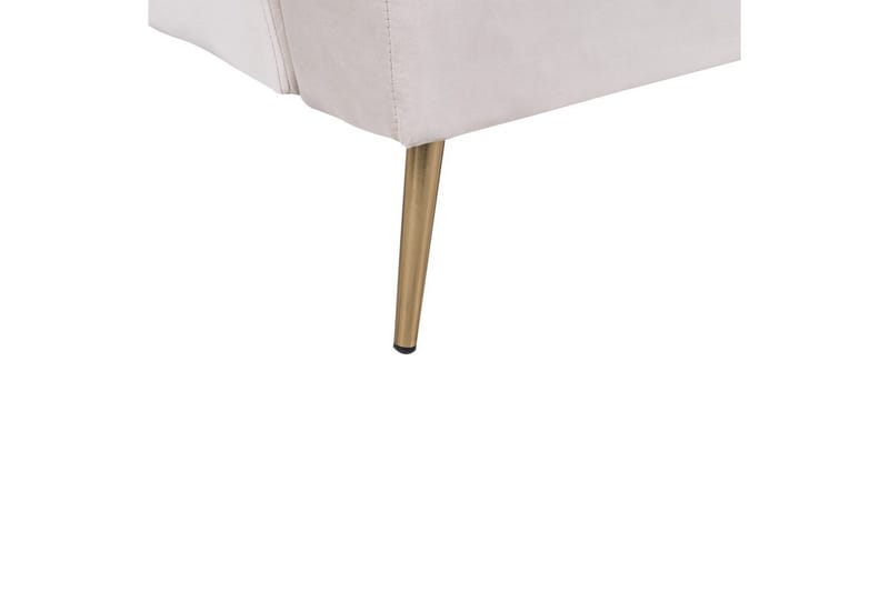 Bäddsoffa Vettre - Beige, guld - Möbler - Soffa - Bäddsoffa - 3 sits bäddsoffa
