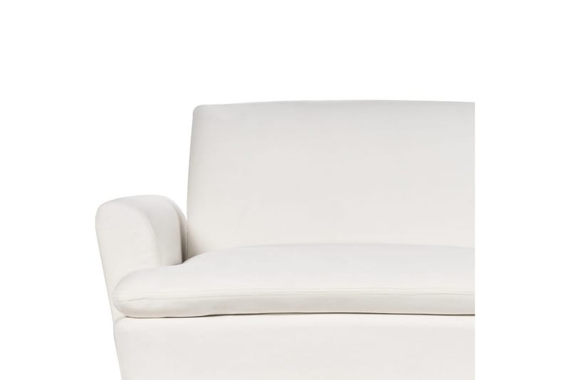 Bäddsoffa Vettre - Vitt, guld - Möbler - Soffa - Bäddsoffa - 3 sits bäddsoffa