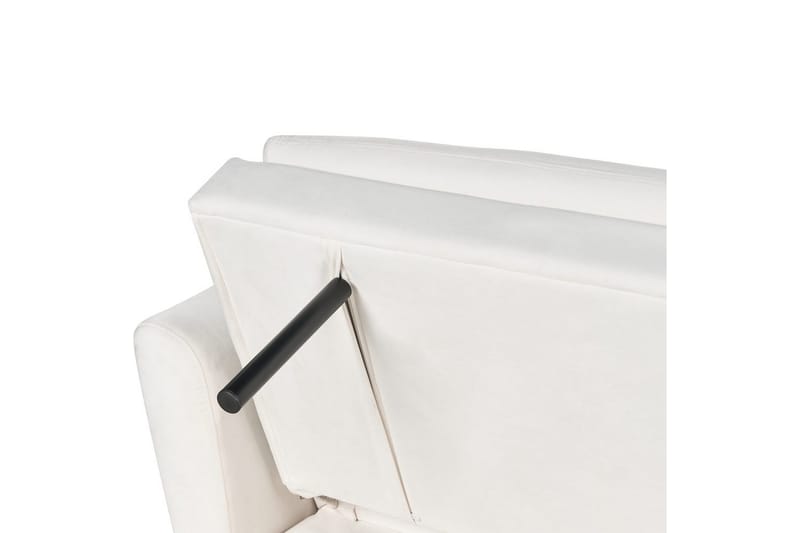 Bäddsoffa Vettre - Vitt, guld - Möbler - Soffa - Bäddsoffa - 3 sits bäddsoffa