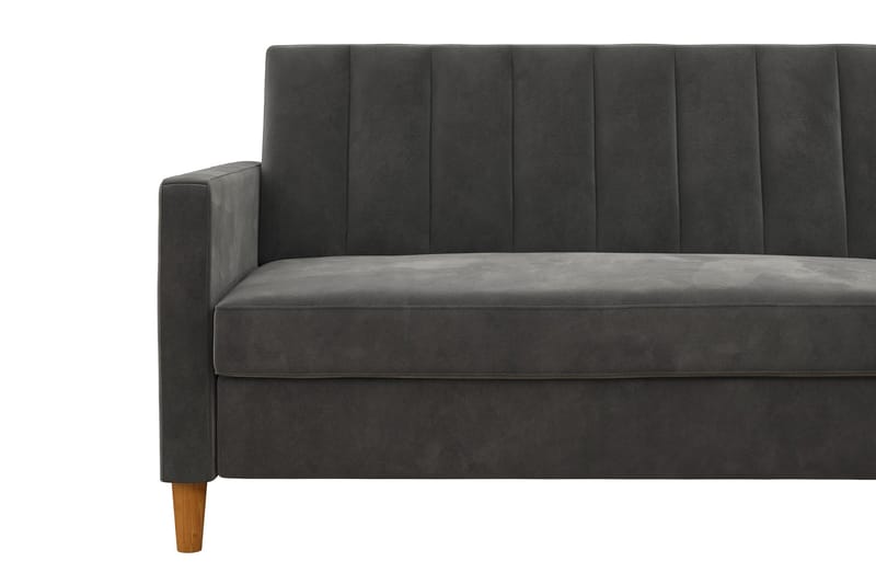 Bäddsoffa Wheatride - Mörkgrå - Möbler - Soffa - Bäddsoffa - Bäddsoffa längsbäddad