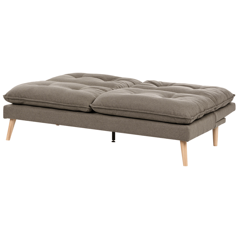 Bäddsoffa Yila - Brun - Möbler - Soffa - Bäddsoffa - 3 sits bäddsoffa
