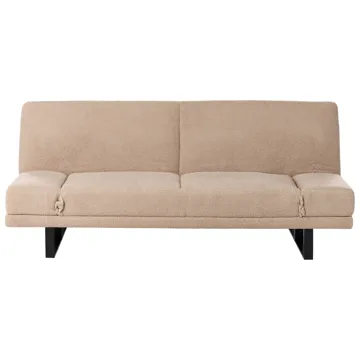Bäddsoffa York Bouclé - Sandbeige - Möbler - Soffa - Bäddsoffa - 2 sits bäddsoffa