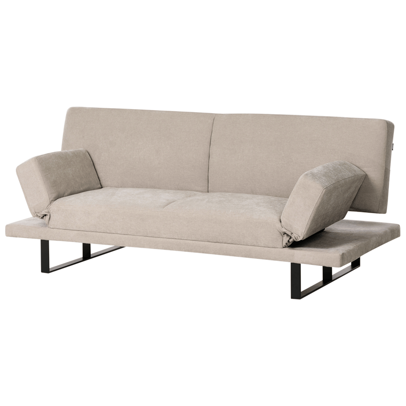 Bäddsoffa York Chenille - Ljusbeige - Möbler - Soffa - Bäddsoffa - 2 sits bäddsoffa