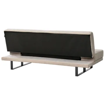 Bäddsoffa York Chenille - Ljusbeige - Möbler - Soffa - Bäddsoffa - 2 sits bäddsoffa