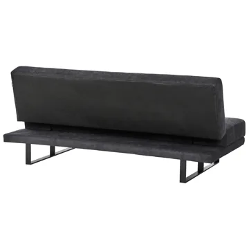Bäddsoffa York Chenille - Svart - Möbler - Soffa - Bäddsoffa - 2 sits bäddsoffa