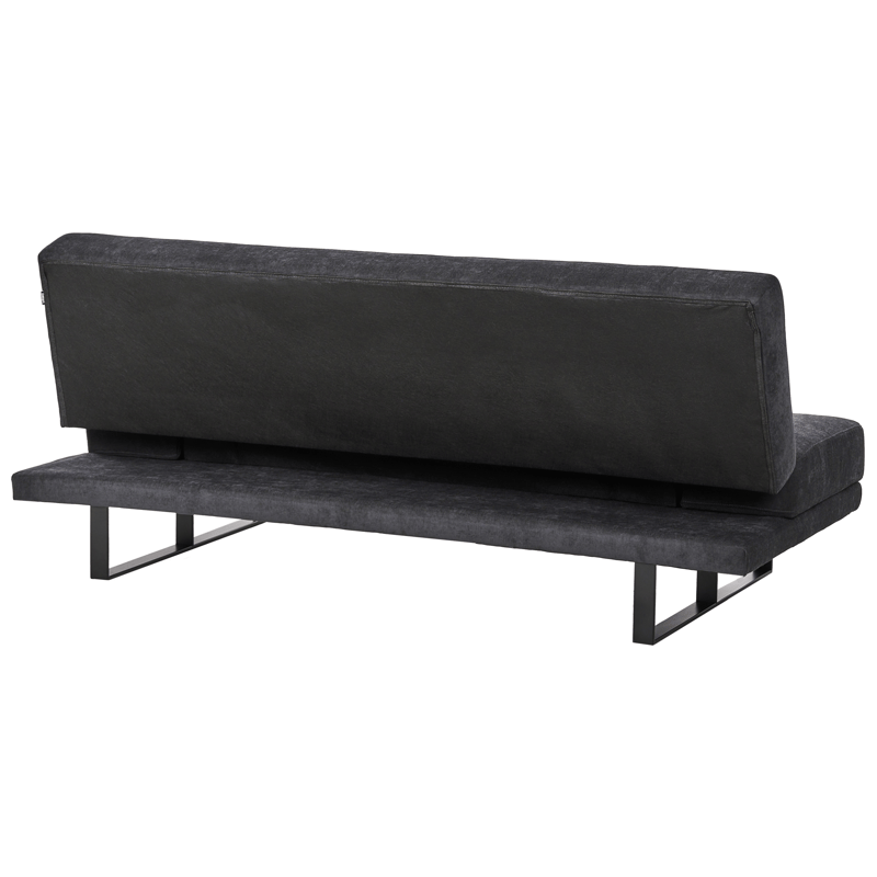 Bäddsoffa York Chenille - Svart - Möbler - Soffa - Bäddsoffa - 2 sits bäddsoffa