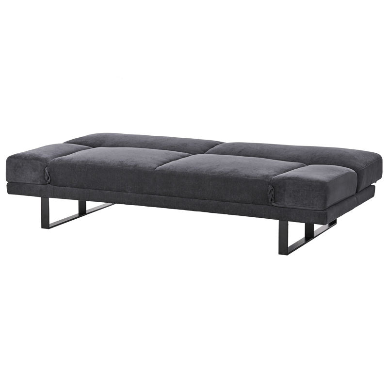 Bäddsoffa York Chenille - Svart - Möbler - Soffa - Bäddsoffa - 2 sits bäddsoffa