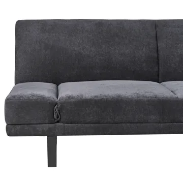 Bäddsoffa York Chenille - Svart - Möbler - Soffa - Bäddsoffa - 2 sits bäddsoffa