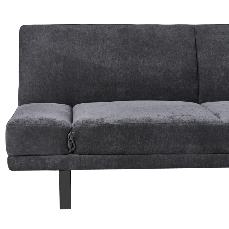 Bäddsoffa York Chenille - Svart - Möbler - Soffa - Bäddsoffa - 2 sits bäddsoffa