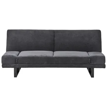 Bäddsoffa York Chenille - Svart - Möbler - Soffa - Bäddsoffa - 2 sits bäddsoffa