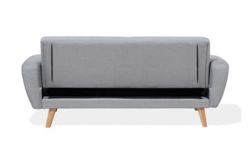 Bädssofa Florli 214 cm - Grå - Möbler - Soffa - Bäddsoffa - Bäddsoffa längsbäddad